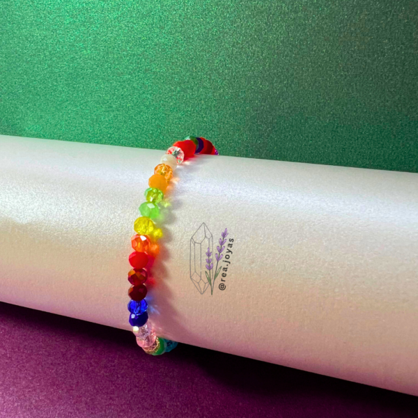 Pulsera Arcoiris elastizada - Image 4
