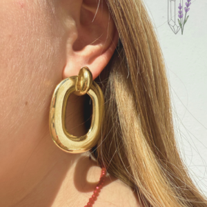 Aros dorados Saturno