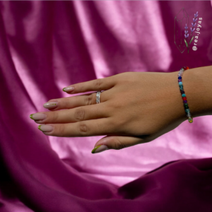 Pulsera Arcoiris elastizada